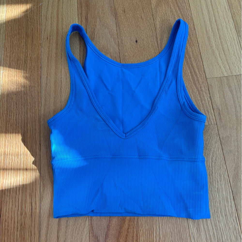 Lululemon Power pivot Tank Rib PLSI 2